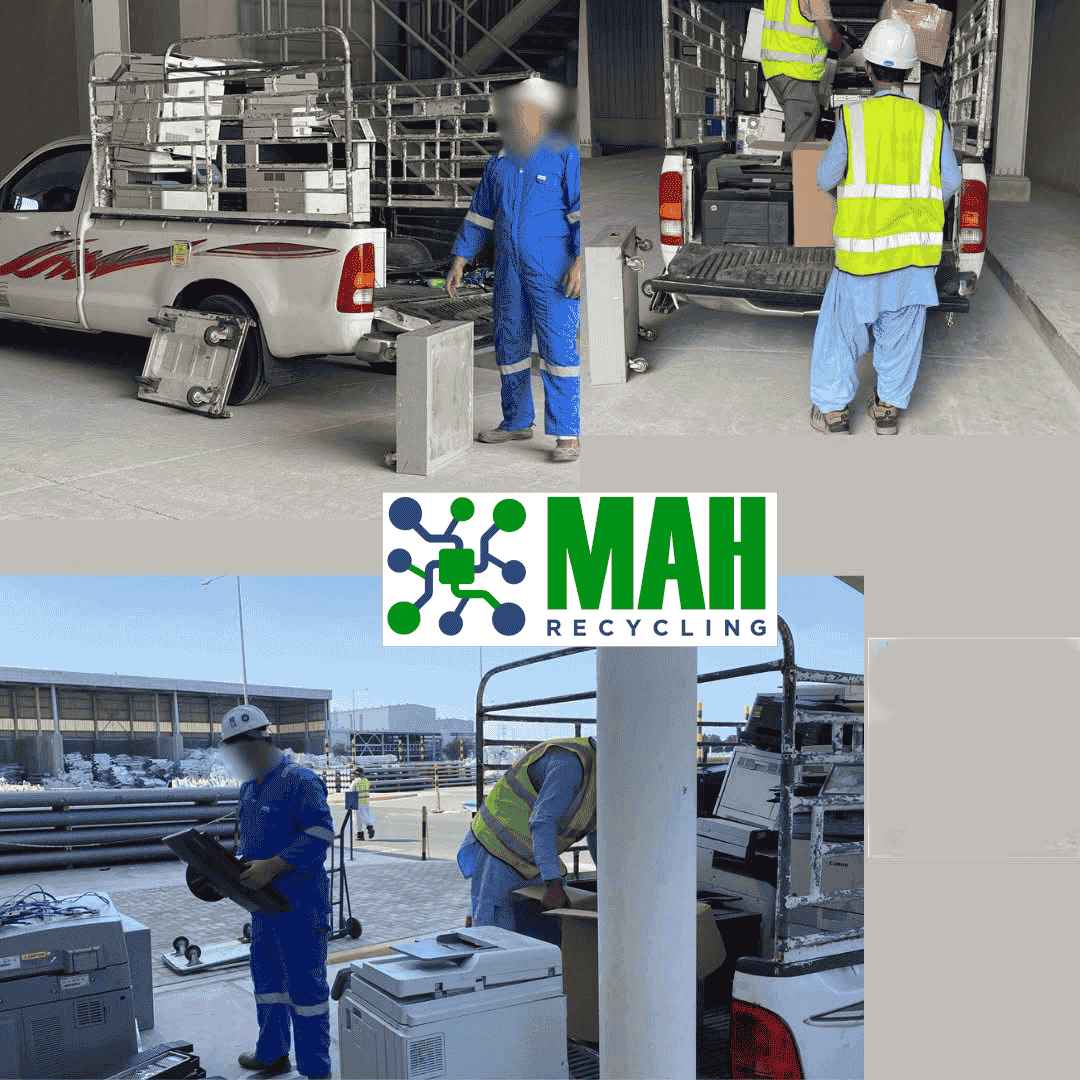 ewaste pickup E-waste recycling and electronic scrap collection in Dubai